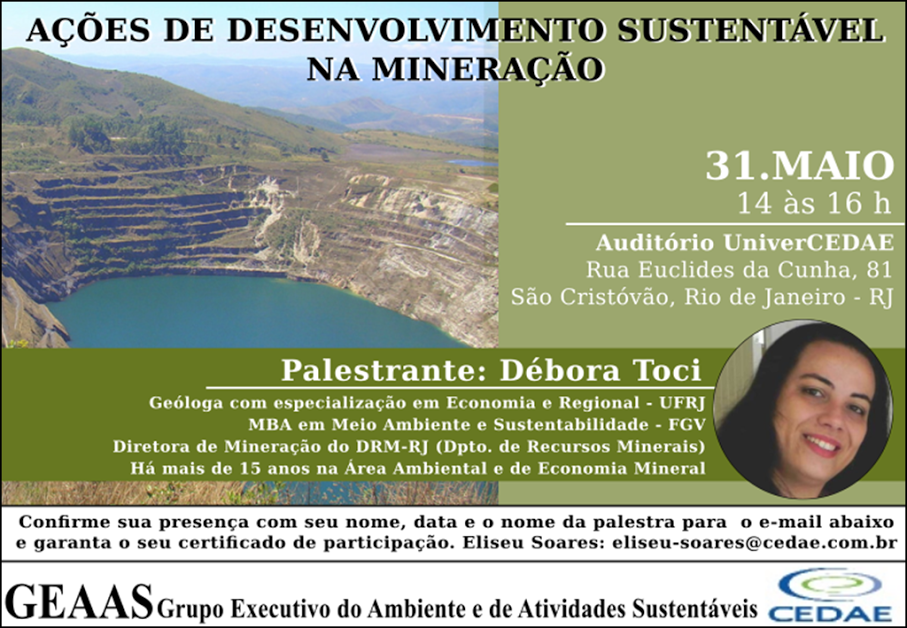 Ações de Desenvolvimento Sustentável na Mineração