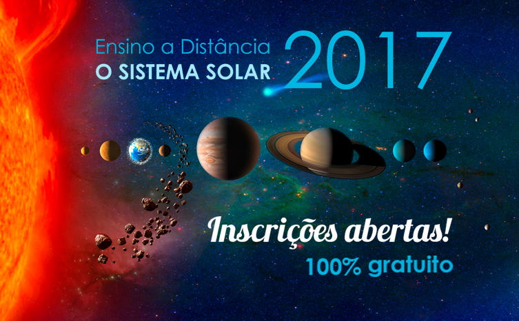 Observatório Nacional abre inscrições para EAD 2017 – O Sistema Solar